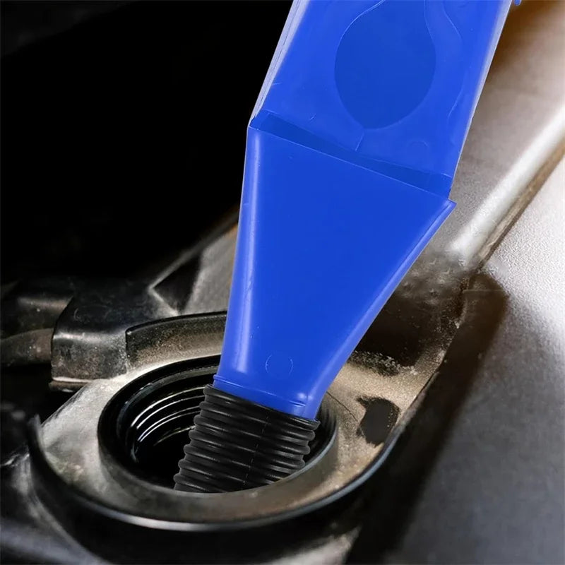 Foldable Refueling Funnel: Convenient Tool for Easy Gas and Oil Transfers