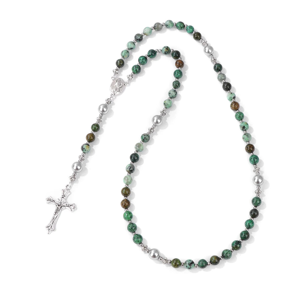 Faithful Protection Bracelet: Cross Pendant for Spiritual Strength