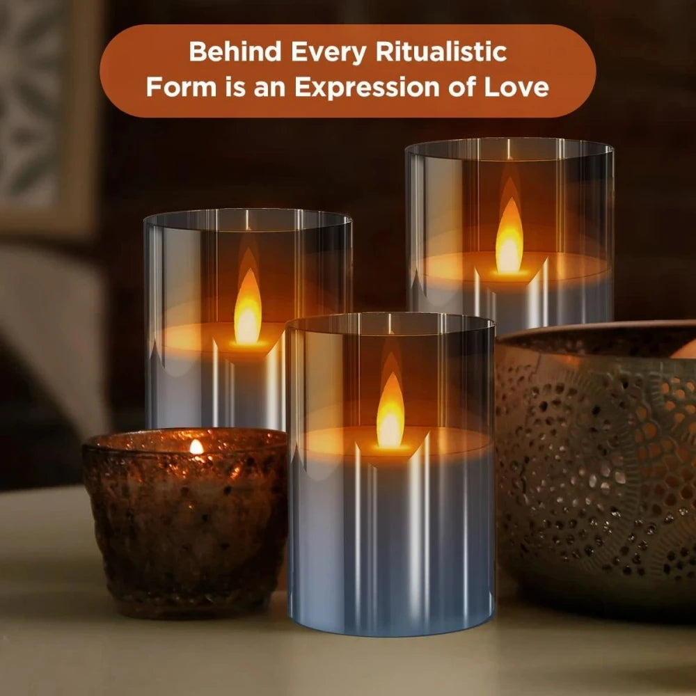 Remote-Controlled LED Candles: Effortless Ambiance for Celebrations
