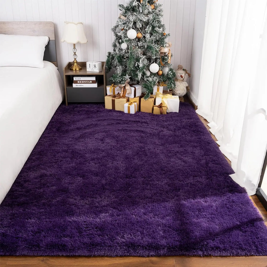 Luxurious Soft Area Rugs: Fluffy Rugs for Elegant Room Decor