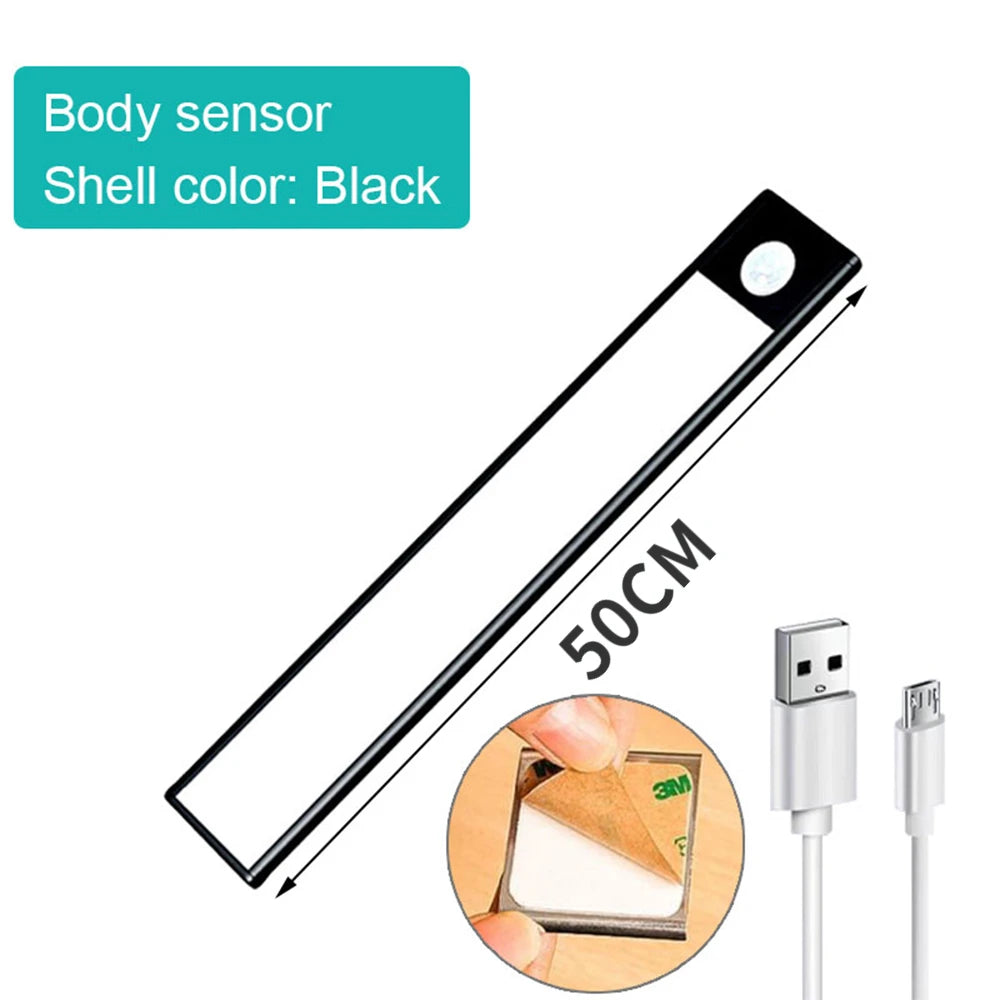 Versatile Ultra Thin Night Light: Perfect for Cabinets, Closets, and Indoor Spaces