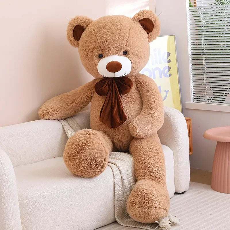 Cuddly Comfort: Giant Stuffed Bear Plush Toy in 5 Vibrant Colors