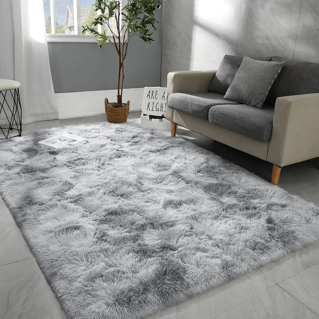 Luxurious Soft Area Rugs: Fluffy Rugs for Elegant Room Decor