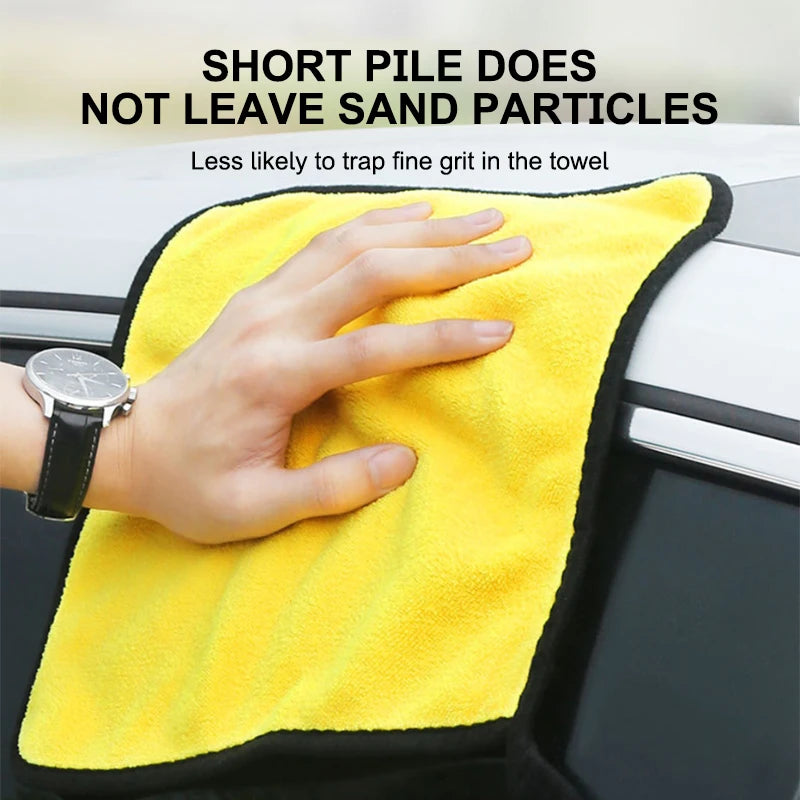 Premium Car Wash Towel: Absorbent Microfiber Detailing Cleaning Cloth