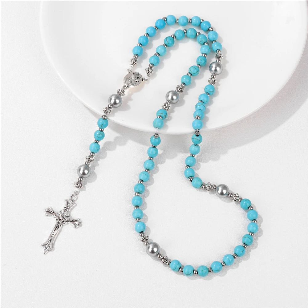 Faithful Protection Bracelet: Cross Pendant for Spiritual Strength