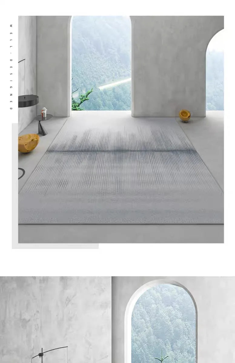 Scandinavian Entrance Rug: Light Luxury Mat for Doorways and Entryways