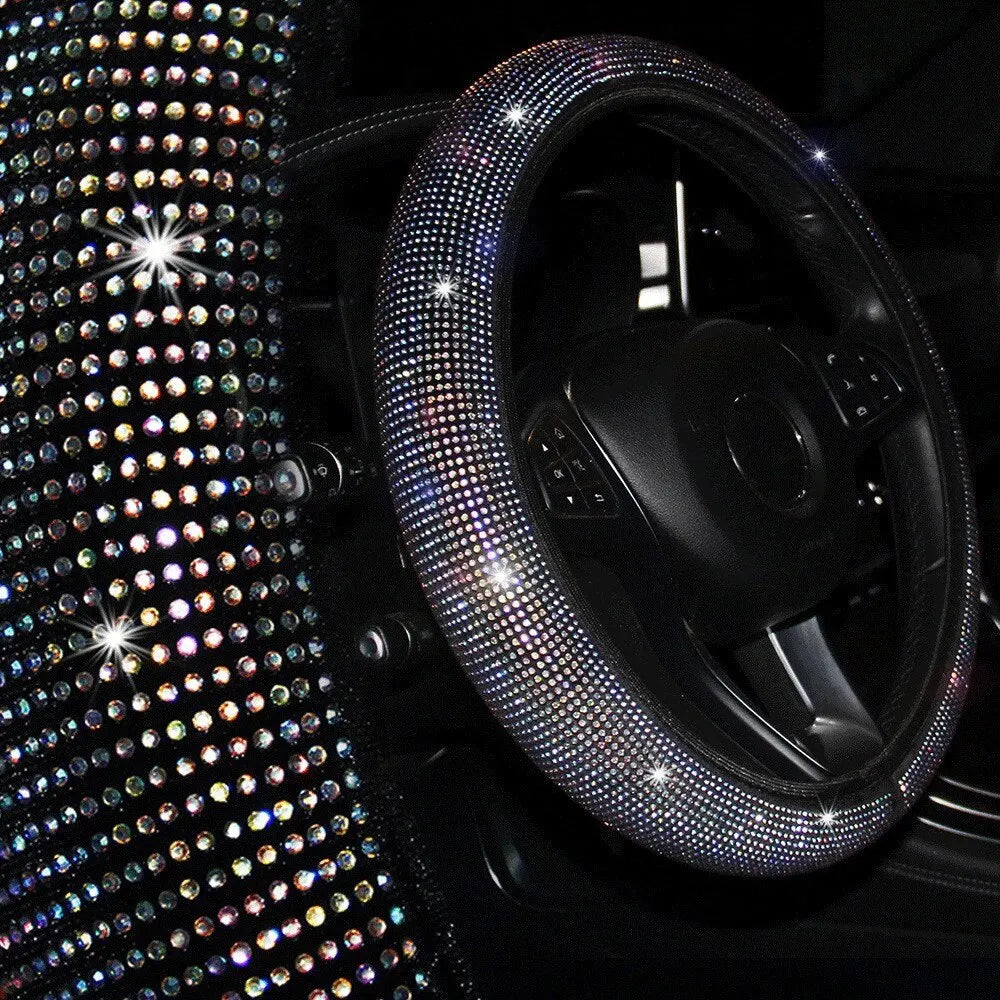 Bling Steering Wheel Cover: Enhance Your Drive with Style and Control