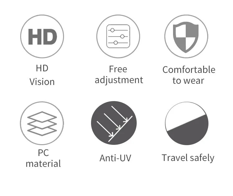 Windproof Motorcycle Sunglasses: Stylish Protection for Every Ride