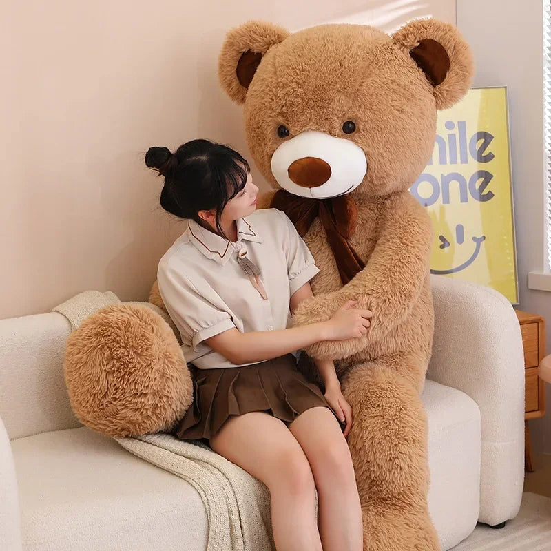 Cuddly Comfort: Giant Stuffed Bear Plush Toy in 5 Vibrant Colors