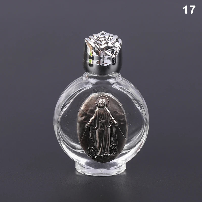 Divine Water Vessel: Holy Water Bottle for Blessings and Faith