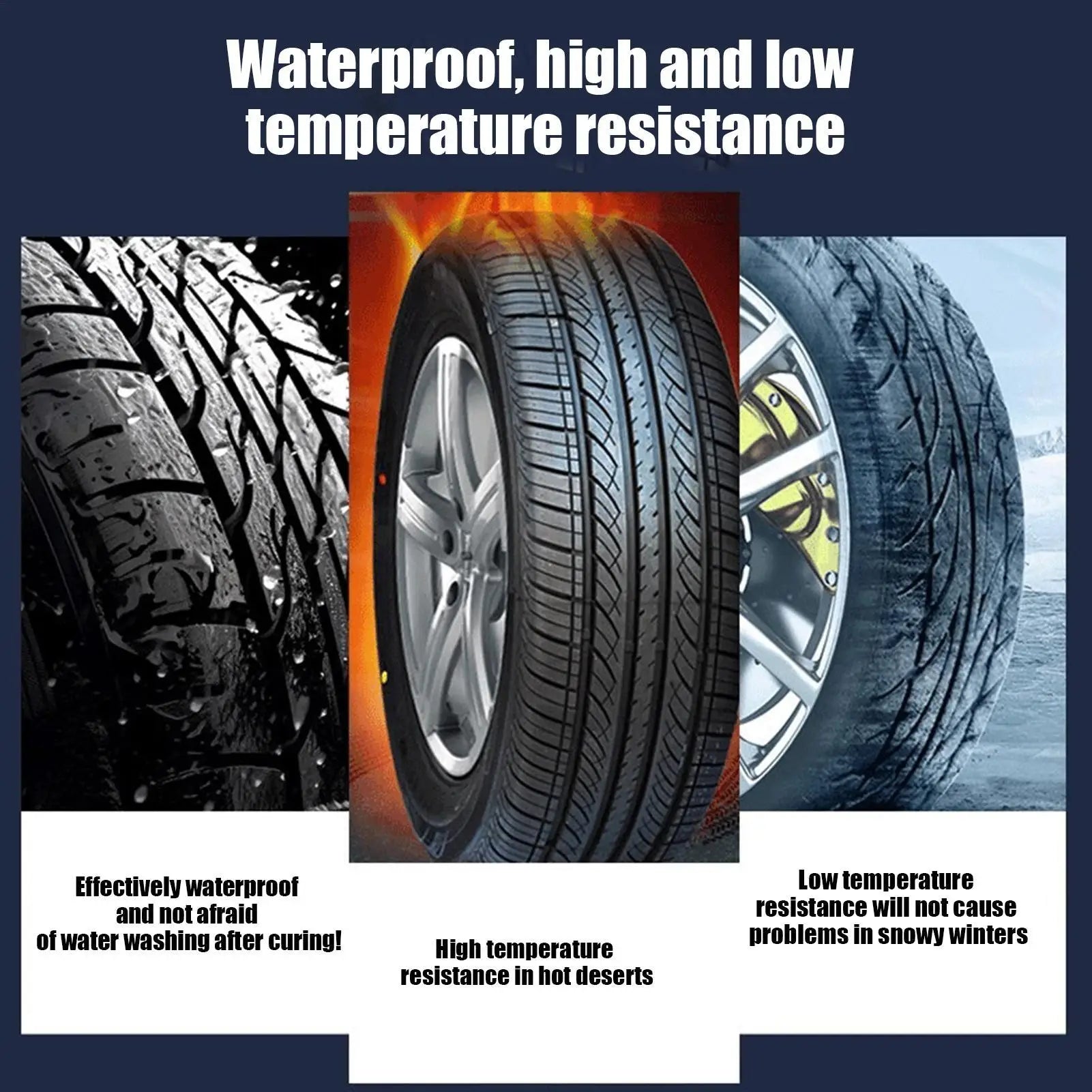 Instant Bond Tire Repair Sealant: Wear-Resistant and Non-Corrosive