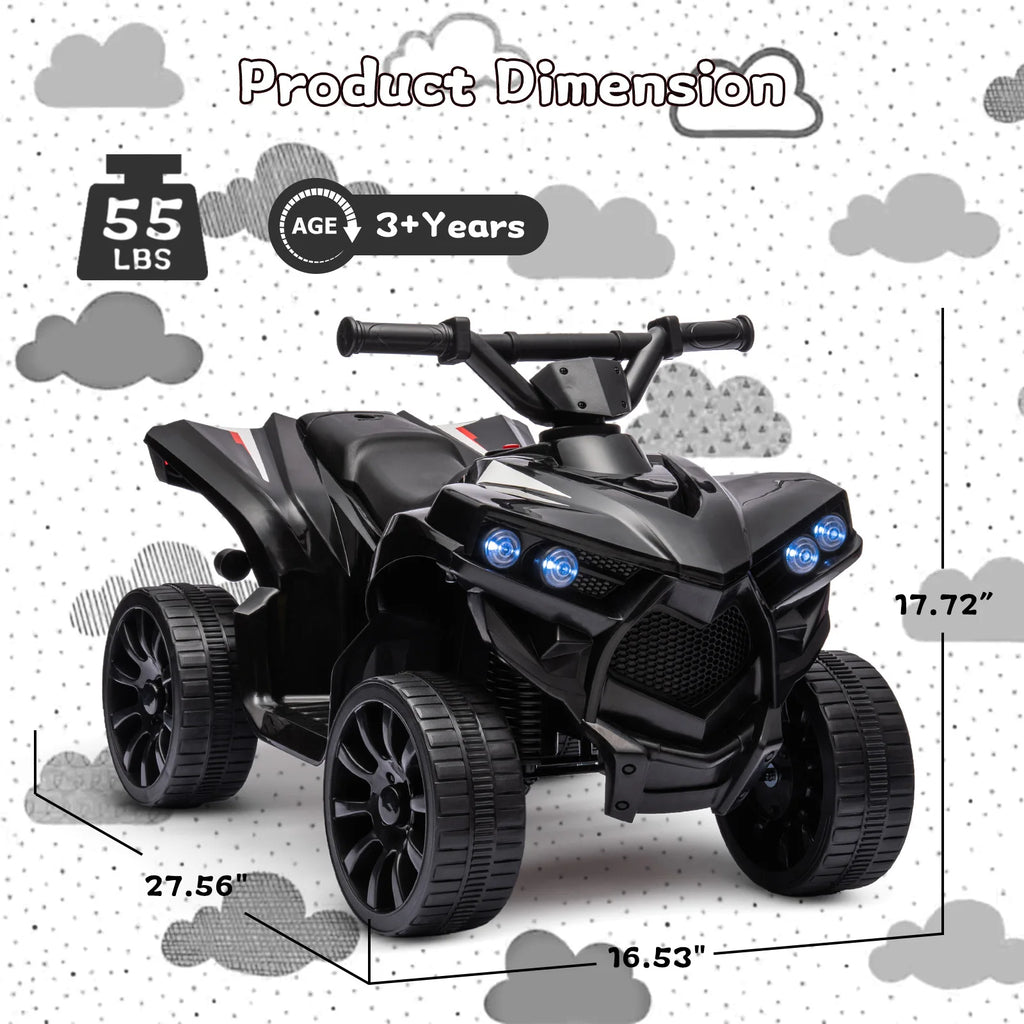 Adventure Quad: 6V Ride-On ATV for Kids