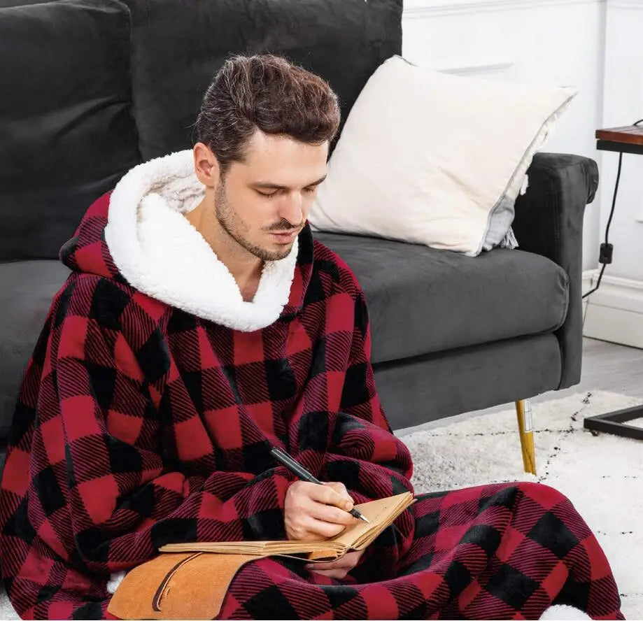 Extra Length Hooded Blanket: Experience Comfort Like Never Before