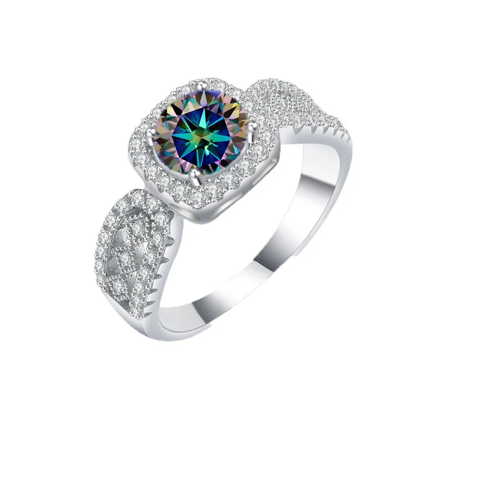 Brilliance Redefined: Luxurious Moissanite Ring for Her