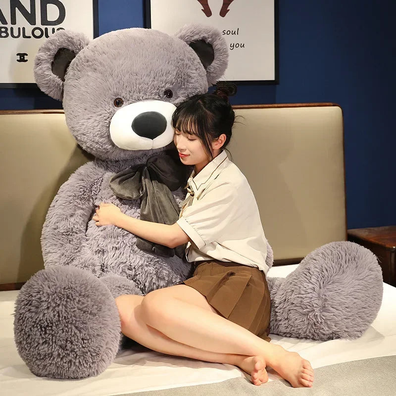 Cuddly Comfort: Giant Stuffed Bear Plush Toy in 5 Vibrant Colors