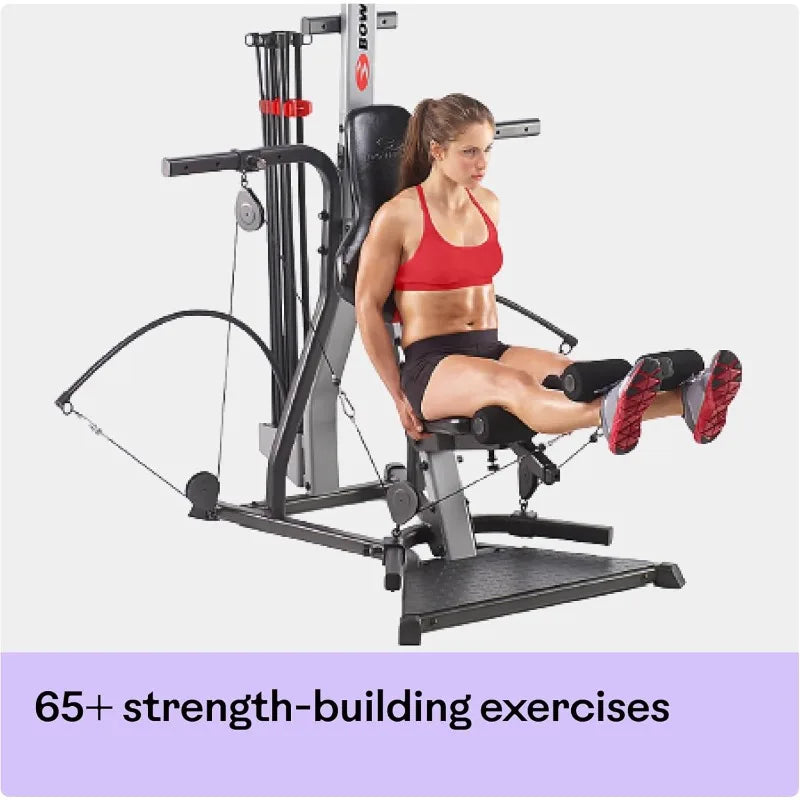 Compact Home Gym System: Achieve Full Body Fitness