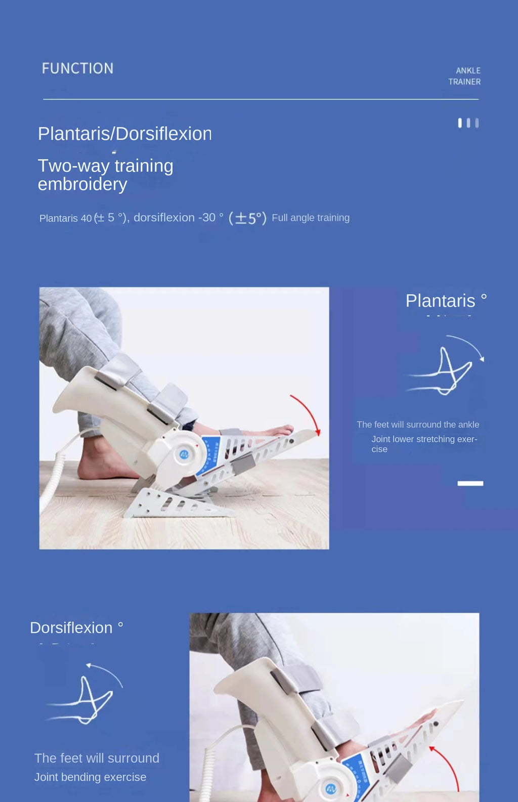 Postoperative Exercise Device: Effective Training for Foot Alignment and Strength