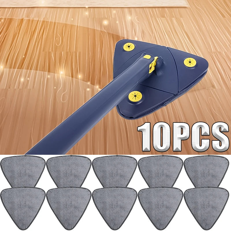 Replacement Cleaning Cloths: Large Microfiber Pads for Dust-Free Surfaces