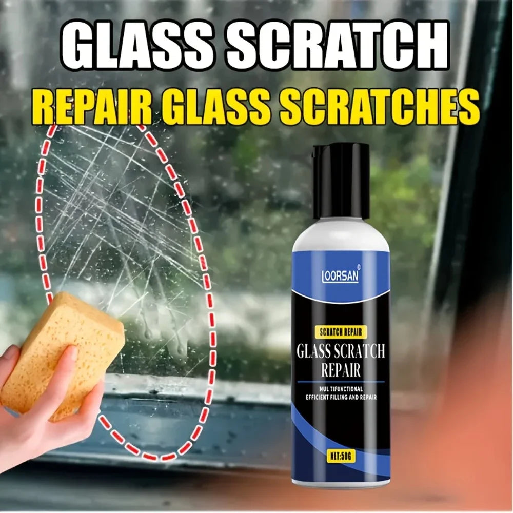 Quick and Easy Glass Scratch Remover: No Grinding Required!