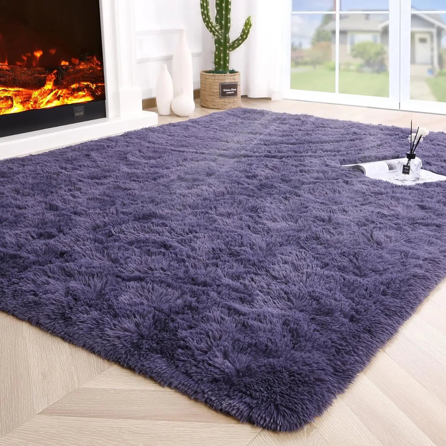 Luxurious Soft Area Rugs: Fluffy Rugs for Elegant Room Decor