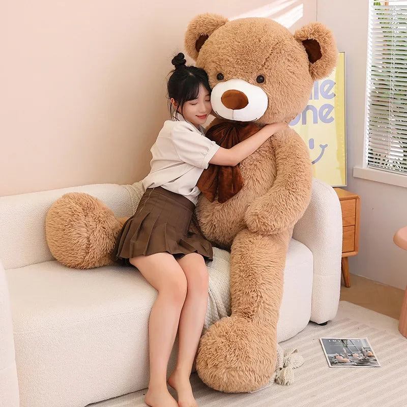 Cuddly Comfort: Giant Stuffed Bear Plush Toy in 5 Vibrant Colors