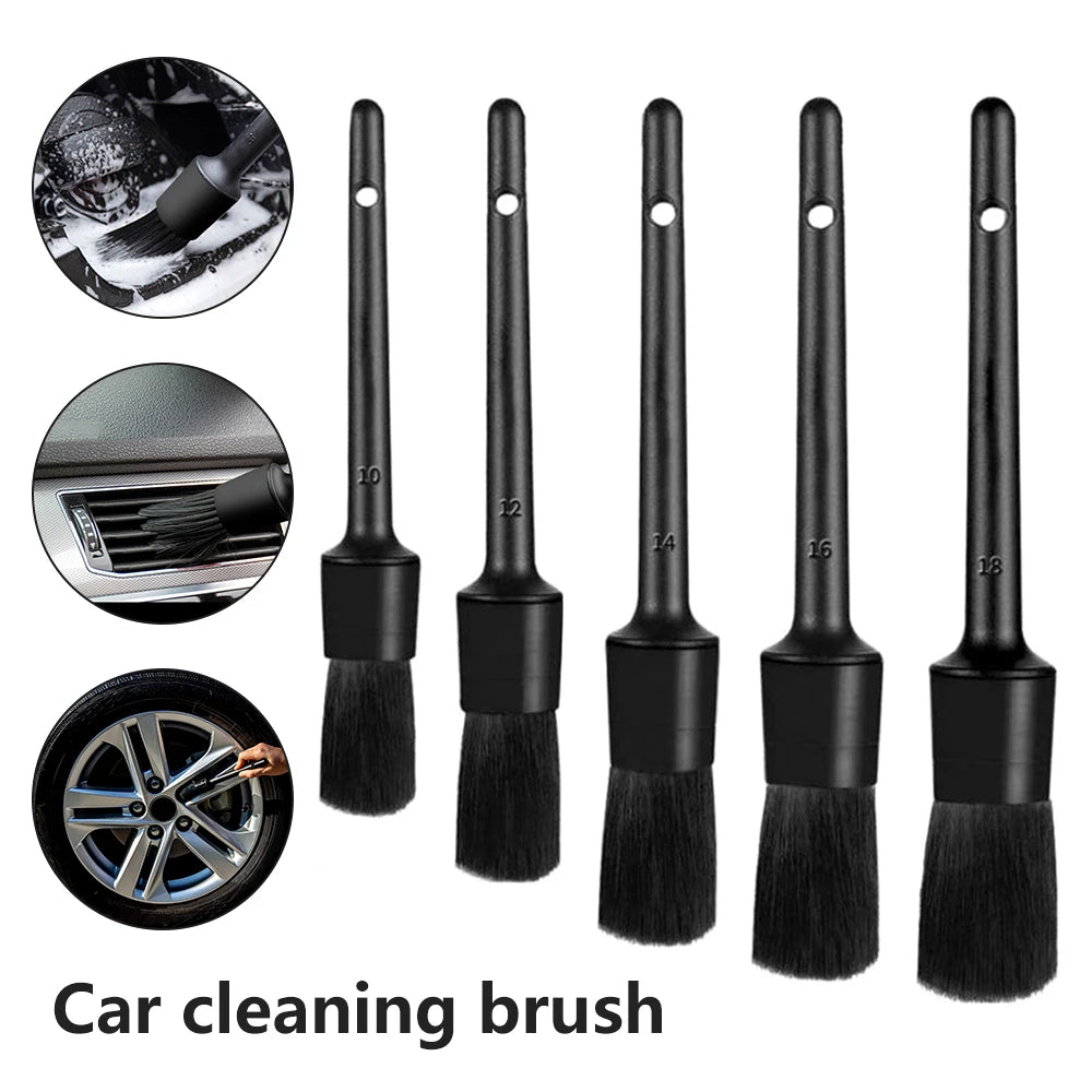 Ultimate Clean: 3/1 Pcs Car Wheel Detailing Brush Set