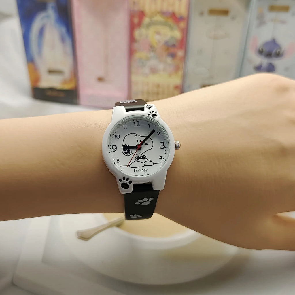 Playful Cartoon Wristwatch: The Perfect Accessory for School Adventures