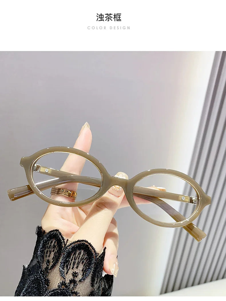 Oval Frames for Myopia: Color-Changing Eyeglasses that  reduce eye strain and fatigue