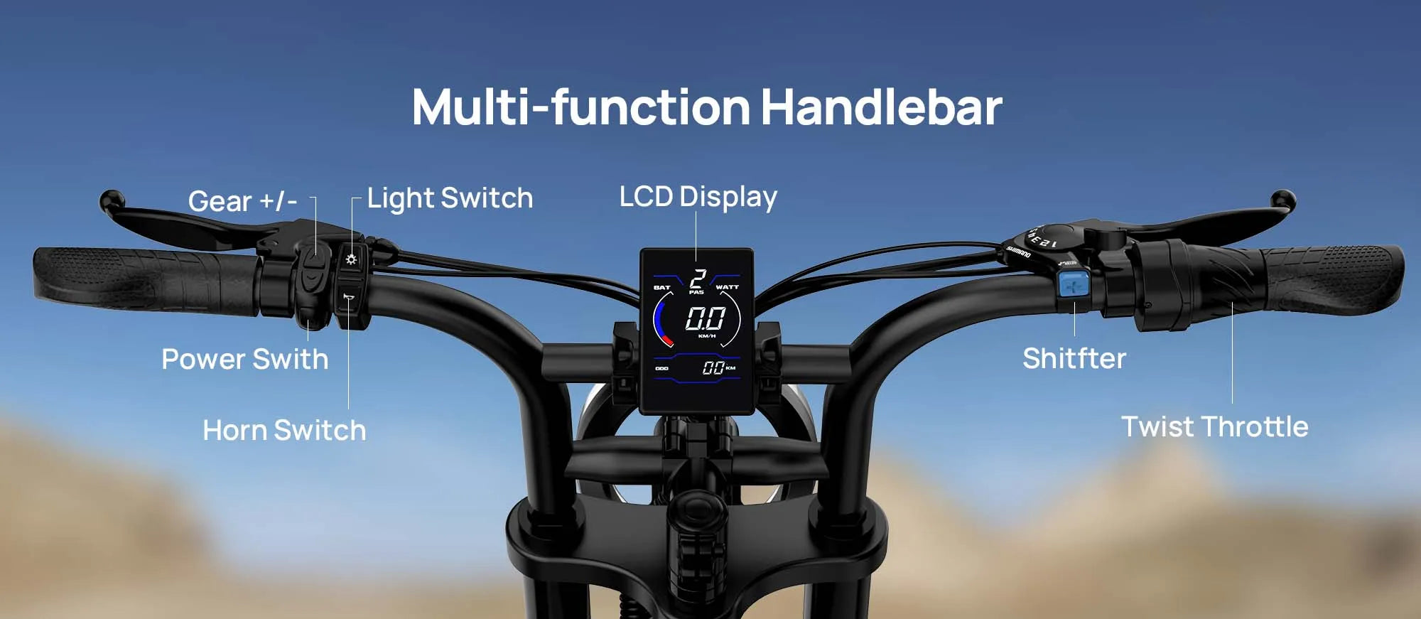 Ultimate Adventure E-Bike: Conquer Any Terrain Effortlessly