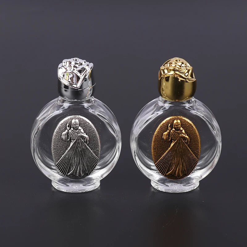Divine Water Vessel: Holy Water Bottle for Blessings and Faith