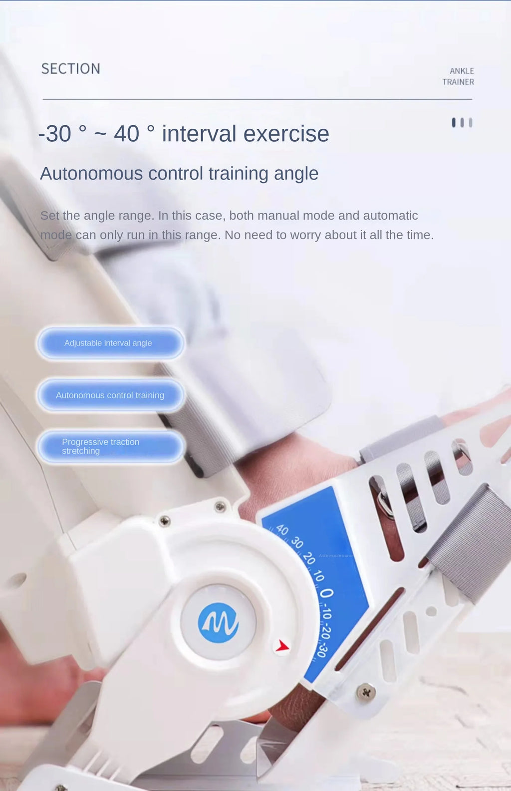 Postoperative Exercise Device: Effective Training for Foot Alignment and Strength
