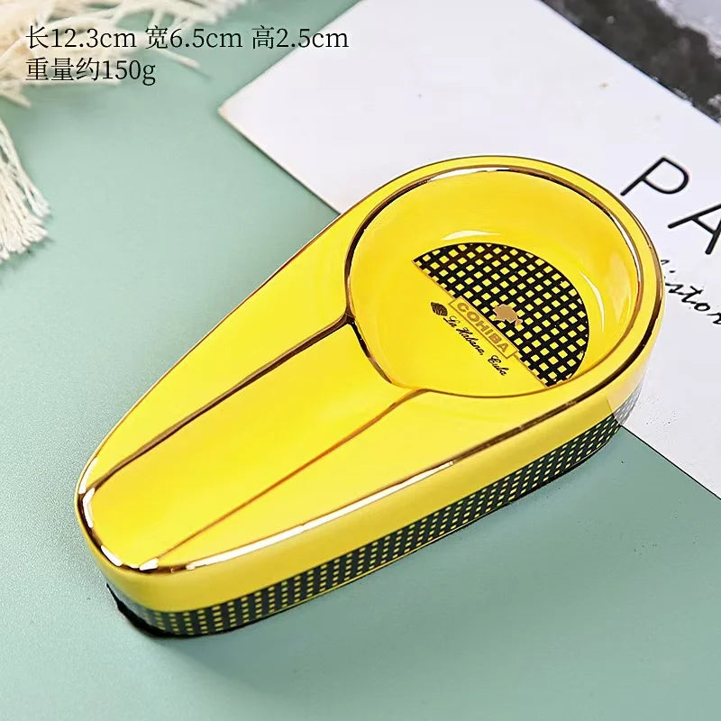 Portable Ceramic Cigar Ashtray: Enjoy Your Smoke Anywhere