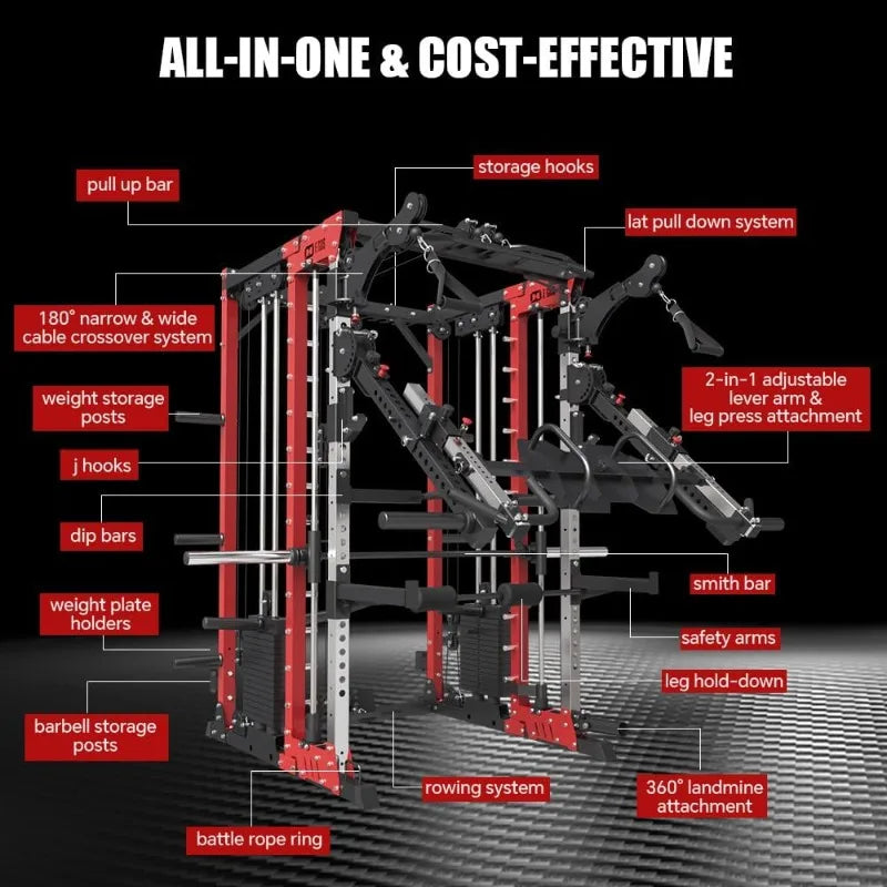 Ultimate Power Training Station: Build Strength at Home