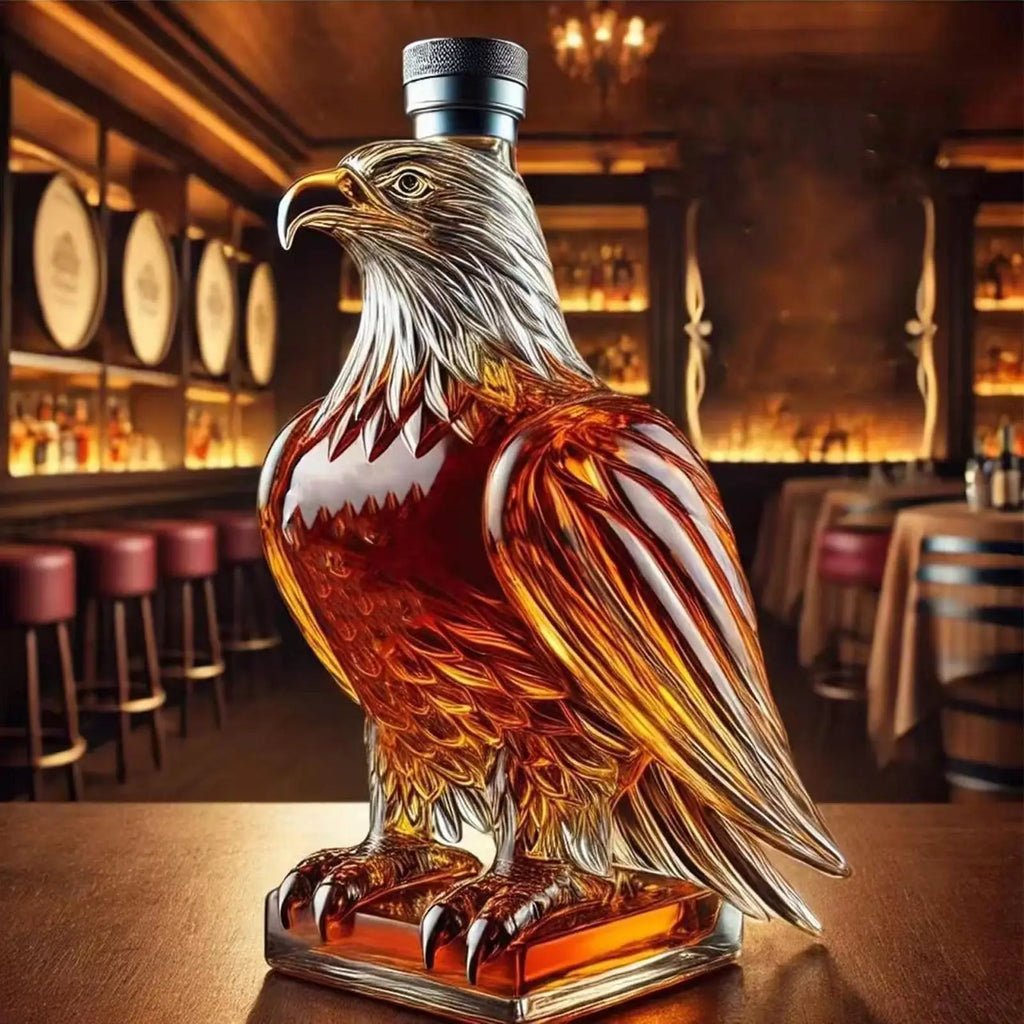 Eagle-Inspired Whiskey Container: Elevate Your Spirits with Style