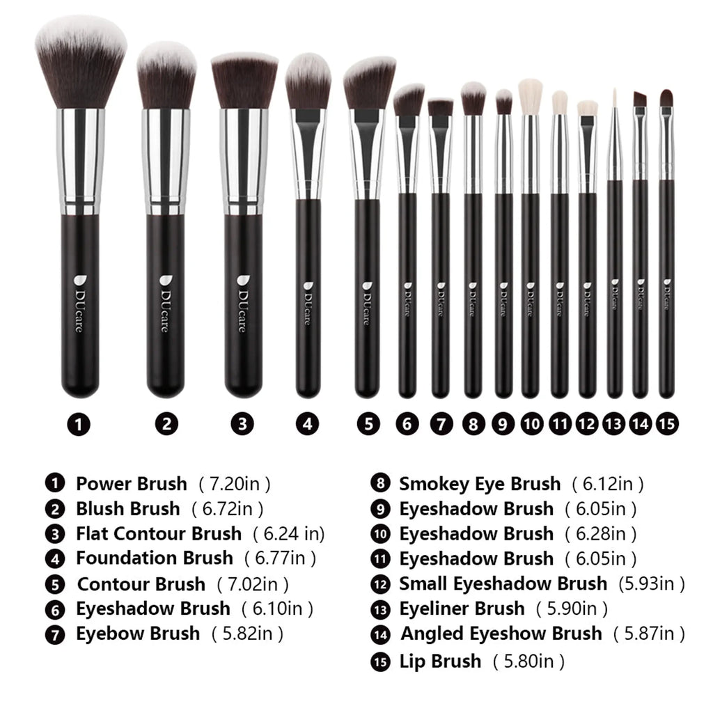 GlamBrush Collection: Professional Makeup Brush Set for Flawless Application