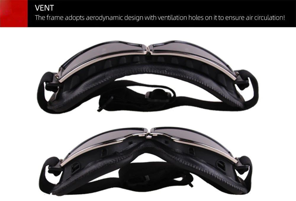 Windproof Motorcycle Sunglasses: Stylish Protection for Every Ride