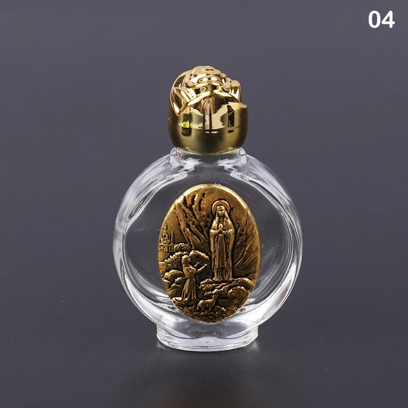 Divine Water Vessel: Holy Water Bottle for Blessings and Faith