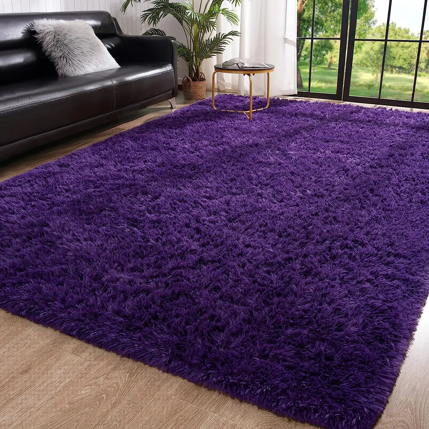 Luxurious Soft Area Rugs: Fluffy Rugs for Elegant Room Decor