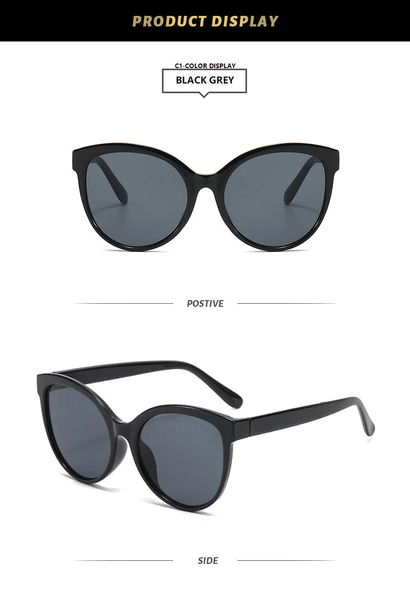 Stylish Protection: 1/2PCS Cat Eye Sunglasses for Outdoor Adventures