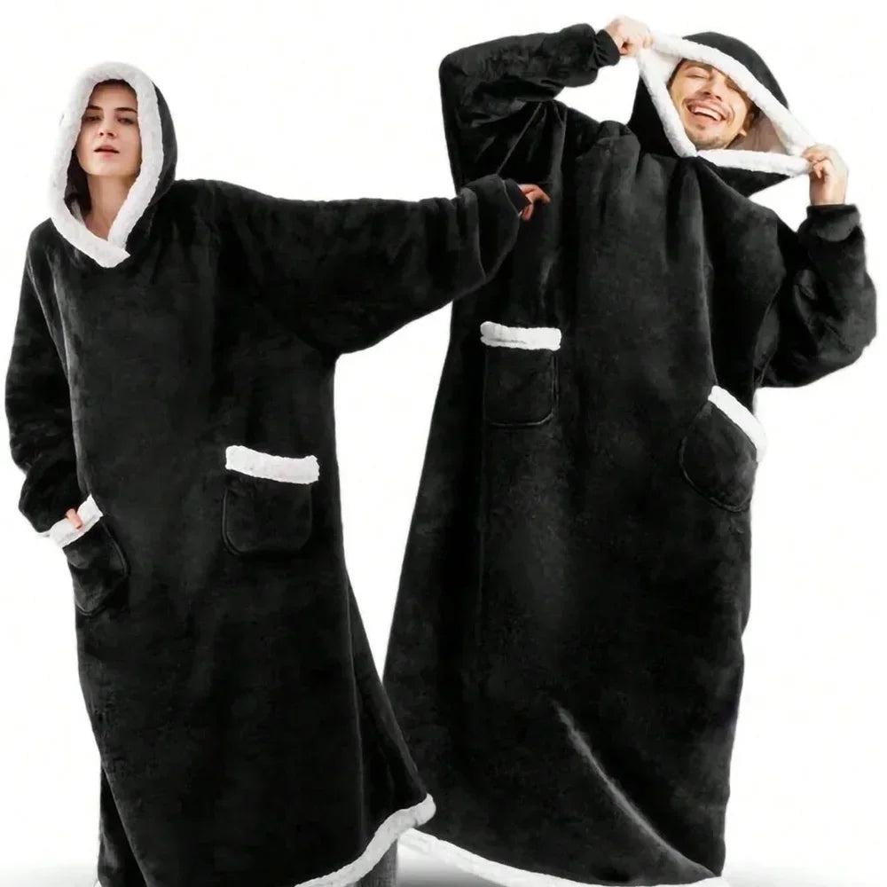 Wearable Fleece Blanket Pajamas: Cozy Up in Style This Winter