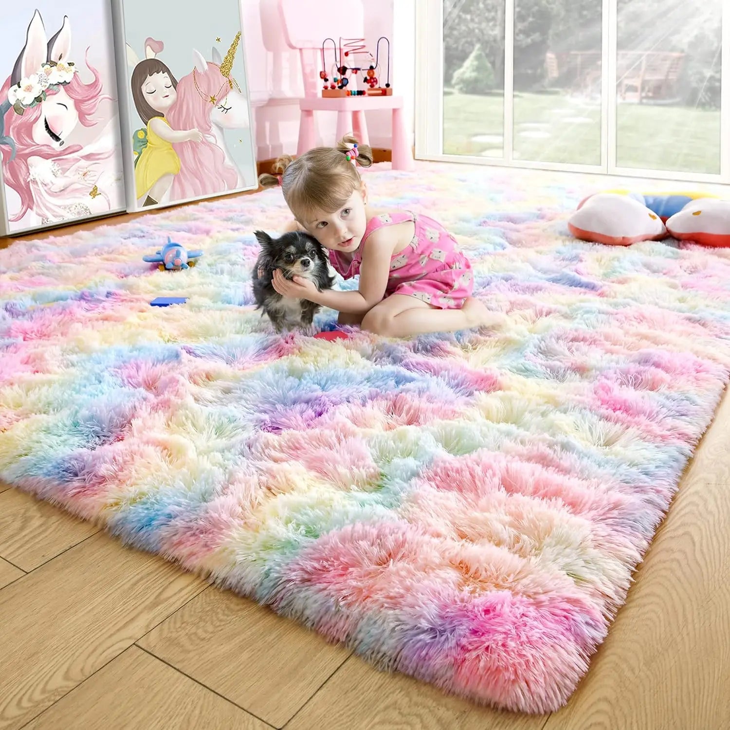 Luxurious Soft Area Rugs: Fluffy Rugs for Elegant Room Decor