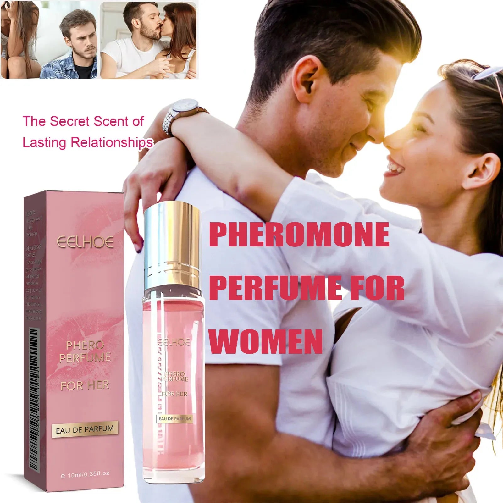 Seductive Charm: 10ML Pheromone Perfume to Attract Men