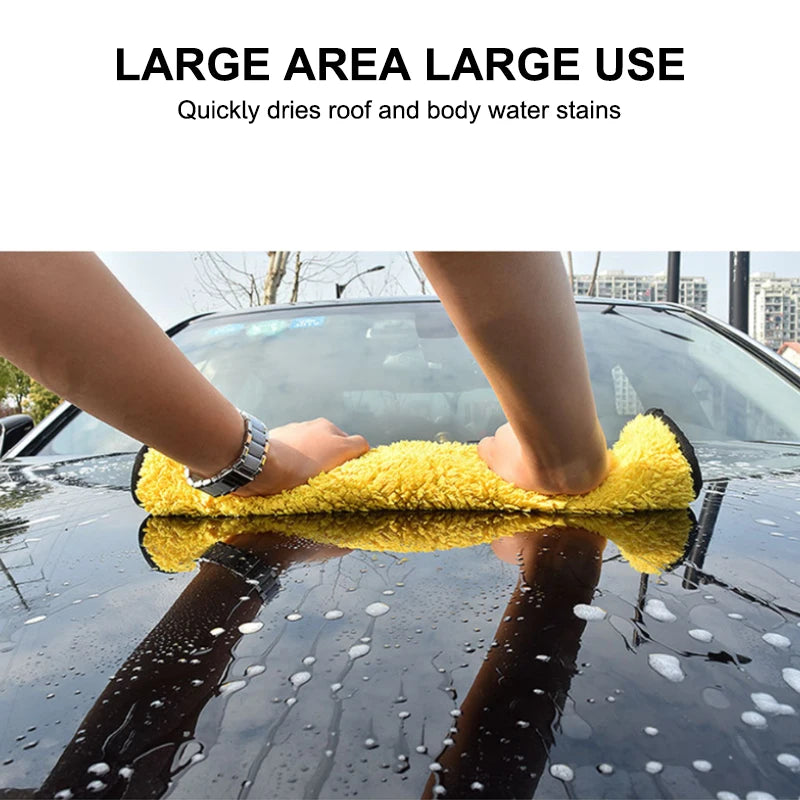 Premium Car Wash Towel: Absorbent Microfiber Detailing Cleaning Cloth