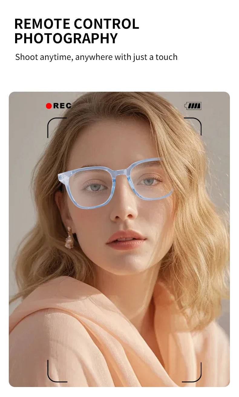 Multifunctional Smart Glasses: Record, Translate, and Stay Connected Effortlessly