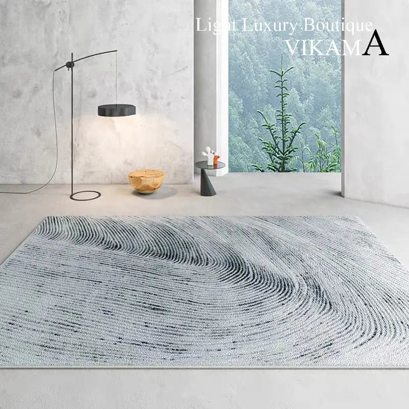 Scandinavian Entrance Rug: Light Luxury Mat for Doorways and Entryways