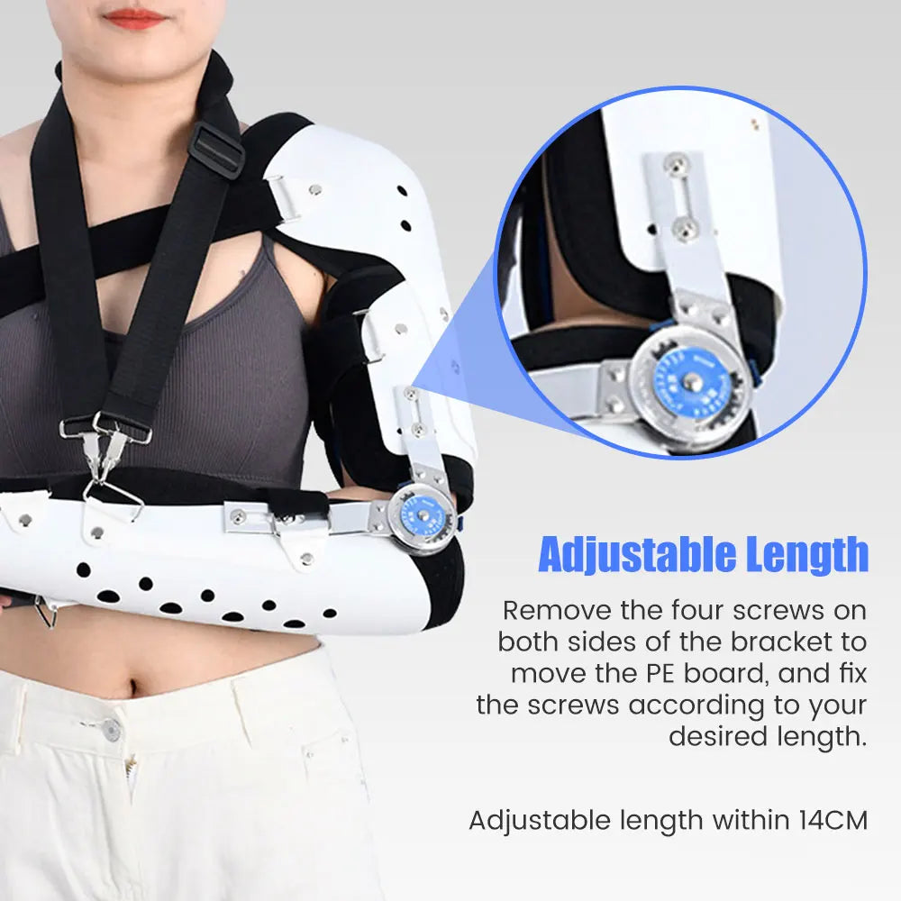 Comprehensive Arm Rehabilitation Brace: Secure Support for Elbow and Wrist