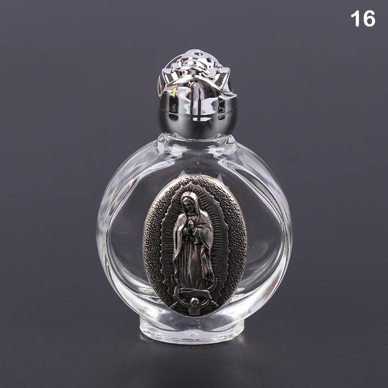 Divine Water Vessel: Holy Water Bottle for Blessings and Faith