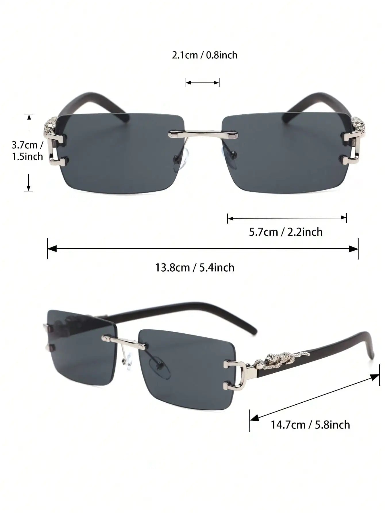 Unisex Metal Sunglasses: Essential Fashion for Cycling and Fishing