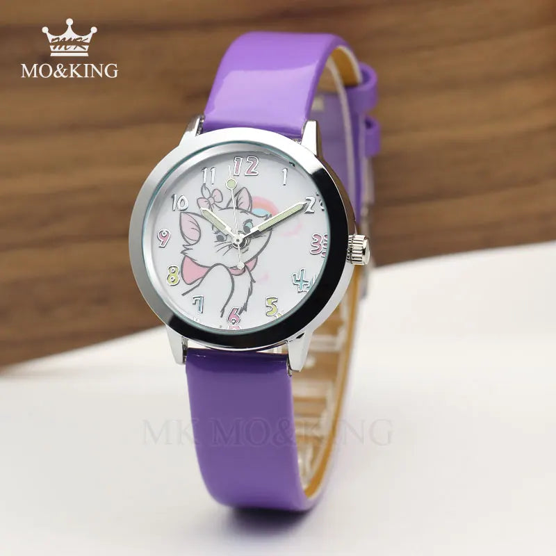 Adorable Cat Design Watch: Fun and Stylish for Cat Lovers