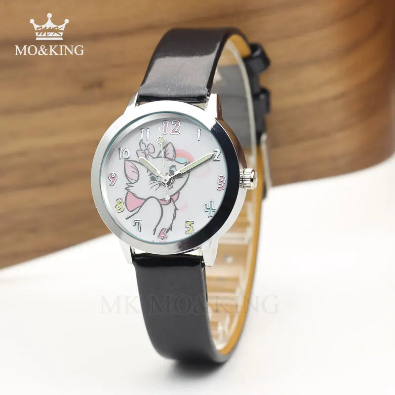 Adorable Cat Design Watch: Fun and Stylish for Cat Lovers